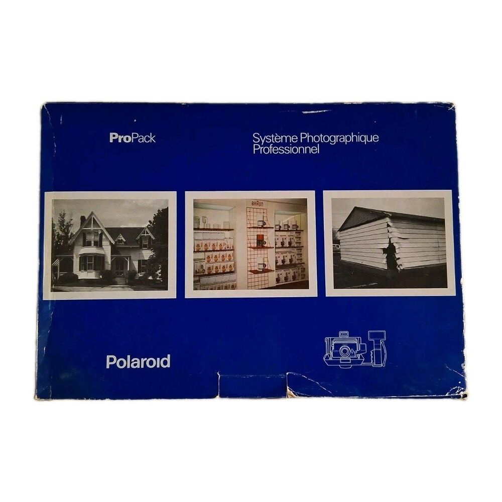 Vtg POLAROID PROPACK INSTANT CAMERA 112MM LENS WITH PROFLASH Photography / Art